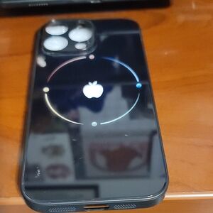 Apple with Glossy Black Finish